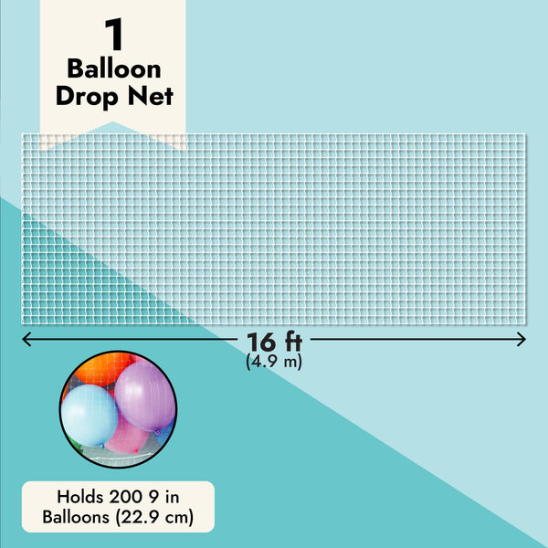 Balloon Drop Net - 1 Each - Party Direct