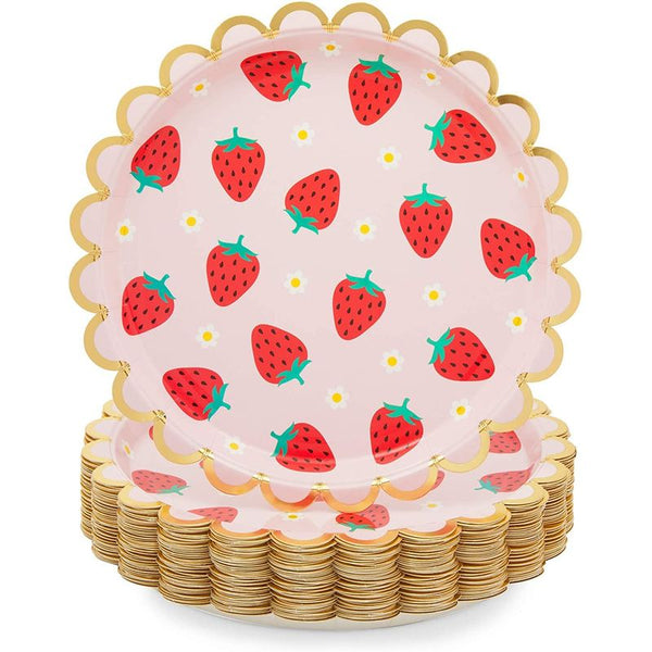 Paper Plate Holder Strawberry Decor Strawberry Kitchen -  in 2023