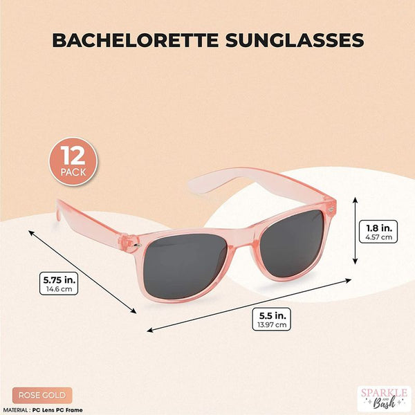 Rebel party Sunglasses, Bachelorette Party Favors