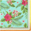 Plumeria Paper Napkins (6.5 x 6.5 In, 150 Pack)