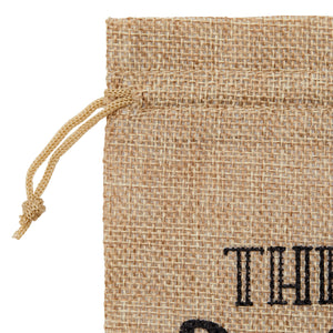 30-Pack Small Burlap Bags with Drawstring, 5x7-Inch Woven Jute Gift Bags for Party Favors, Jewelry, and Coffee