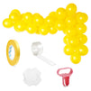 DIY Yellow Balloons Kit for Arch Garland, Sunflower Birthday Party Decorations (104 Piece Kit)