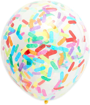 Confetti Balloons for Ice Cream Birthday Party Decorations (51 Pieces)