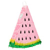 Watermelon Pinata for Kids Birthday, One in a Melon Party Decorations for Summer (Small, 13.7 x 3 x 16.3 In)