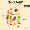 36 Pack Twotti Frutti Party Favor Boxes, 2nd Birthday Decorations (3.5 x 2.75 In)