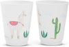 16 Pack Plastic Llama Cups for Kids, Cinco de Mayo Party Favors for Birthday Party Supplies (16 oz)