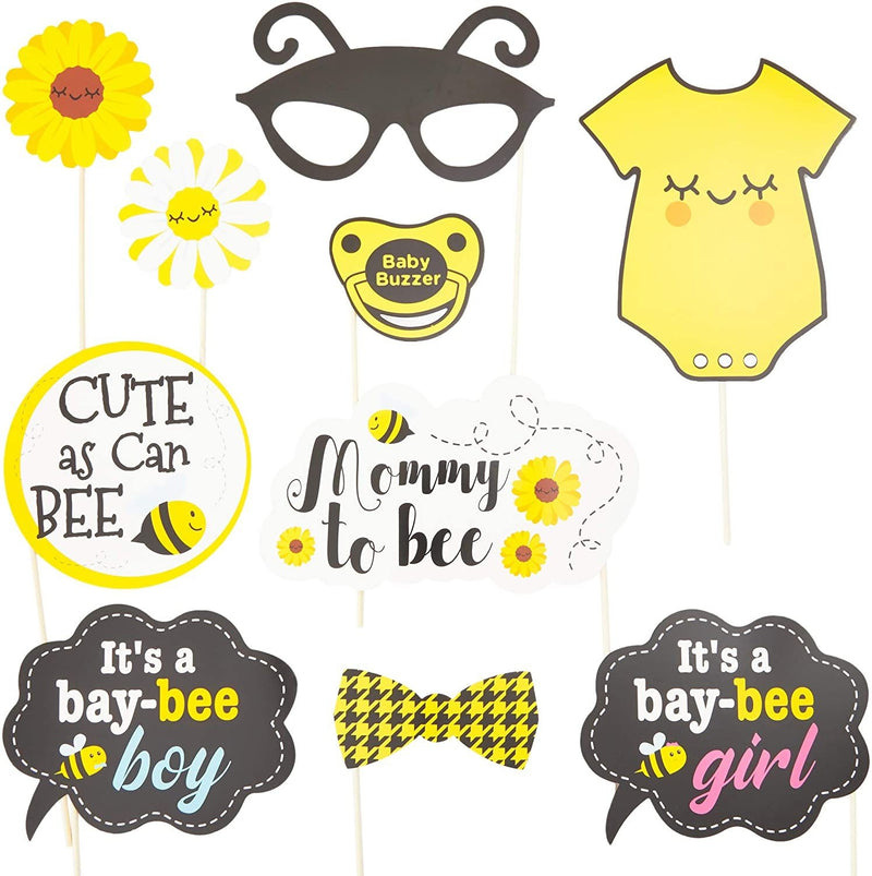 Bumble Bee Photo Booth Prop Kit (30 Pieces)