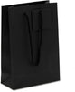 Black Paper Gift Bags with Handles, Tags, Tissue Paper (8 x 5.5 In, 20 Pack)