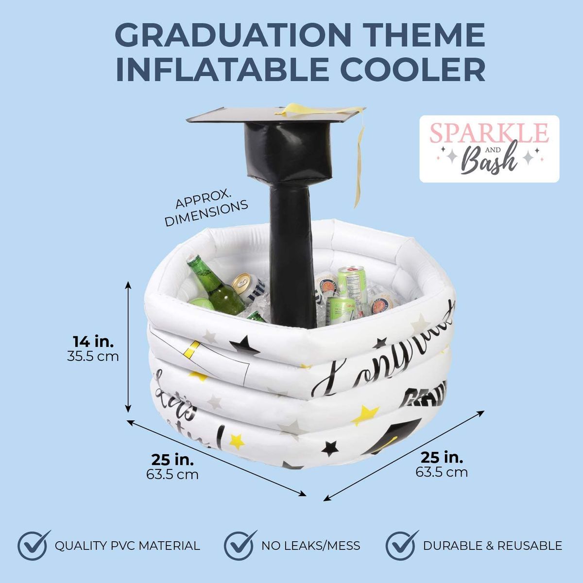 Graduation inflatable buffet shops cooler