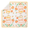 50 Pack Sweet Peach Paper Napkins for Baby Shower, Birthday Party Supplies (6.5 in)