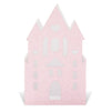 16-Pack Pink Princess Party Favor Boxes, 3.5x2x5.9-Inch Glitter Castle Goodie Boxes for Princess Birthday Party Celebrations