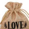 30-Pack Small Burlap Bags with Drawstring, 4x6-Inch Woven Jute Gift Bags for Party Favors, Jewelry, and Coffee