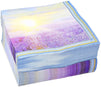 Sunset Paper Napkins (Lavender, 6.5 x 6.5 In, 150 Pack)