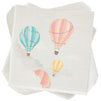 Hot Air Balloon Paper Napkins for Baby Shower Party (6.5 x 6.5 In, 100 Pack)