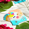Summer Travel Cocktail Napkins for Tropical Luau Party (5 x 5 In, 100 Pack)