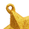 Pack of 6 Glitter Star Balloon Weights for Tables, Gold Party Decorations, (5.3 oz, 2.1 x 5 In)