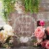 Sparkle and Bash Rustic Baby Shower Table Signs for Decorations (8.5 x 11 in, 6 Pack)