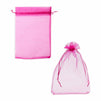 Organza Gift Bags with Drawstring, 8x12 Pouches for Party Favors (8 Colors, 100 Pack)