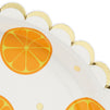 Fruit Plates for Birthday Party, Summer Tutti Frutti Decorations (Serves 48, 9 In)