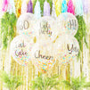 Sparkle and Bash Multi-Color Paper Confetti Birthday Party Balloons (12 in, Clear, 30 Pack)