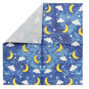 Paper Napkins for Twinkle Twinkle Baby Shower (6.5 x 6.5 Inches, 100 Pack)