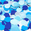 Sparkle and Bash Table Confetti 1 Inch Tissue Circles (4 Ounces), Blue