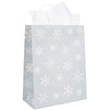 Holiday Gift Wrapping Bags with Tissue Paper, Christmas Designs (3 Sizes, 24 Pack)