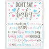 Don’t Say Baby, Baby Girl Shower Games (Pink, 37 Pieces)