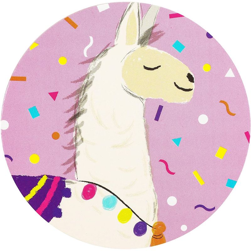 Llama Confetti for Baby Showers, Birthday Parties (10 Designs, 100 Pack, 3 in.)