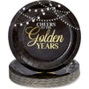 Cheers to the Golden Years Retirement Party Pack, Dinnerware and Banner (Serves 24, 171 Pieces)