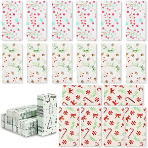 Holiday Pocket Tissues, Travel Size Wipes (24 Pack)