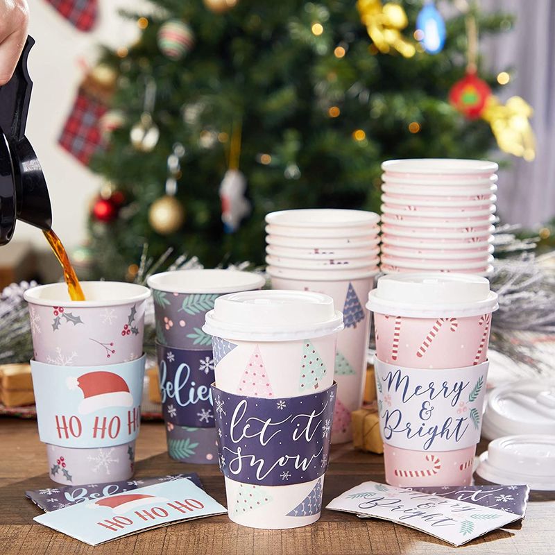 16 oz Christmas Party Cups, Disposable Christmas Cups for Kids, 4 Designs  on 1 Cup, 30 Count 16oz Cl…See more 16 oz Christmas Party Cups, Disposable