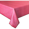 Burgundy Tablecloth, Plastic Dining Table Covers (54 x 108 Inches, 6 Pack)