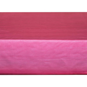 Burgundy Tablecloth, Plastic Dining Table Covers (54 x 108 Inches, 6 Pack)