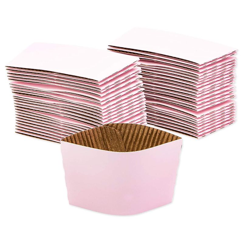 48 Pack Vintage Floral Paper Insulated Coffee Cups with Lids, 4 Design –  Sparkle and Bash