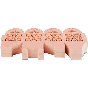 Pink Party Favor Gift Boxes for Wedding (2.3 x 3.5 Inches, 100 Pack)