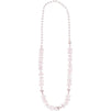 Birthday Babe Party Favor Bead Necklaces (Rose Gold, 32 in, 24 Pack)