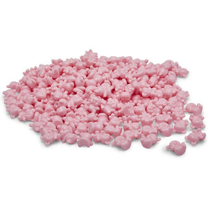 Pink Gender Reveal Party Favors, Mini Teddy Bears (0.35 x 0.65 x 0.3 in, 180 Pack)