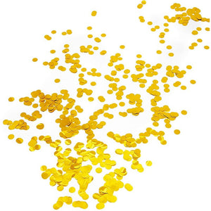 50th Anniversary Confetti Party Poppers, Gold Foil Decorations (20 Pack)