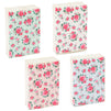 72 Pack Individual Floral Tissues, Small Pocket Travel Size Personal Facial Tissues in Bulk