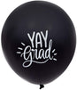 Class of 2023 Balloons Graduation Decorations (Red and Black, 12 In, 50 Pack)
