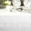 Polka Dot Tablecloth, Plastic Table Covers (54 x 108 in, 3 Pack)