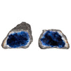 Color Geode with Blue Crystals, Break Your Own Geodes for Kids, Gender Reveal Decor (2 lb)