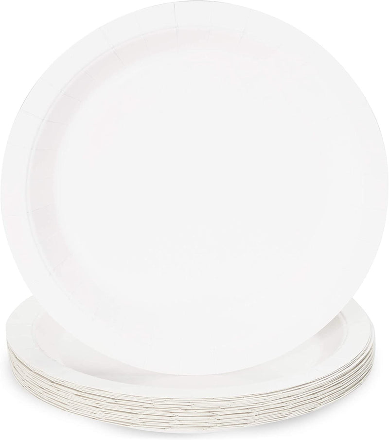 Red, White, and Blue Paper Plates for 4th of July Party Supplies (9 In, 72 Pack)