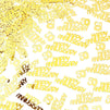 Sparkle and Bash Gold 50th Anniversary Confetti, Table Party Decorations