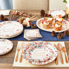 Happy Friendsgiving Paper Plates and Napkins, Thanksgiving Party Supplies Decorations (72 Pieces, Serves)