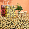 Animal Print Tablecloths for Jungle Safari Birthday Party (54x108 In, 4 Pack)